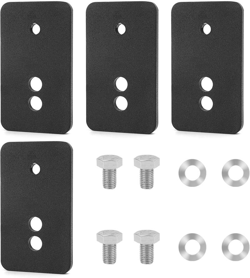 Vilapow Seat Bracket Kit for 1967-2002 Camaro Seat Bracket Set Fit Camaro/Firebird Parts 1.5-2" Extension Brackets, Seat Relocation Brackets Kit (Set of 4) - Image 1